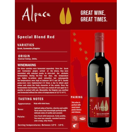 ALPACA SPECIAL RED BLEND