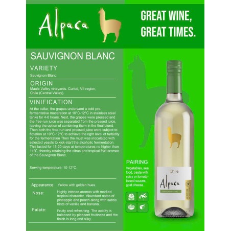 ALPACA SAUVIGNON BLANC